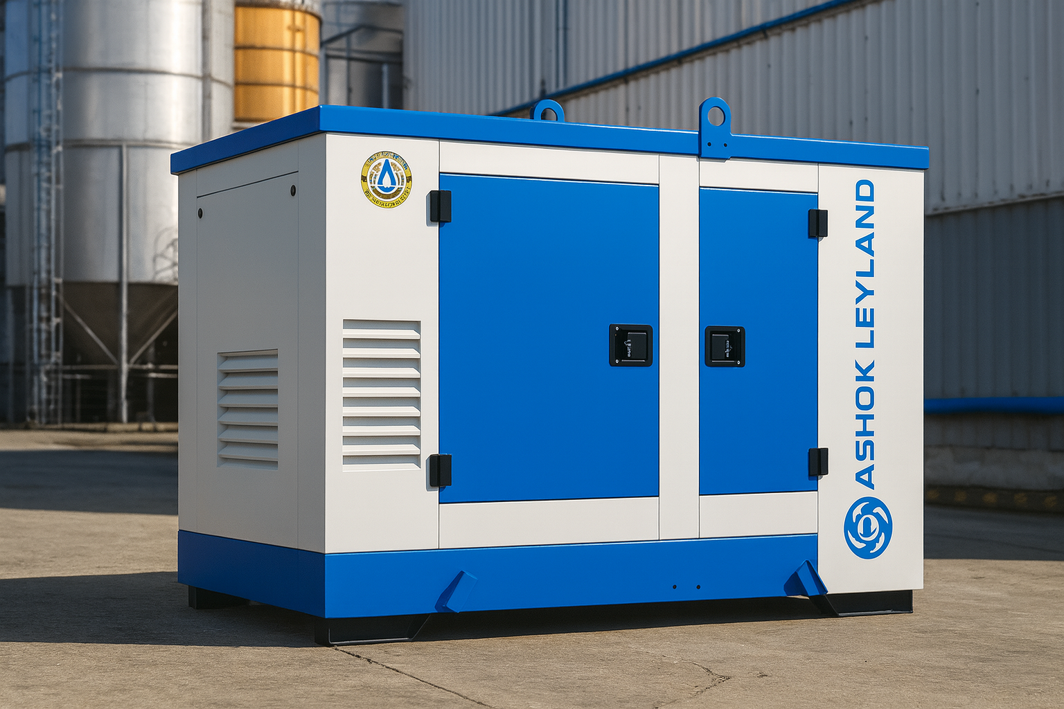 Used diesel generator suitable for commercial backup power