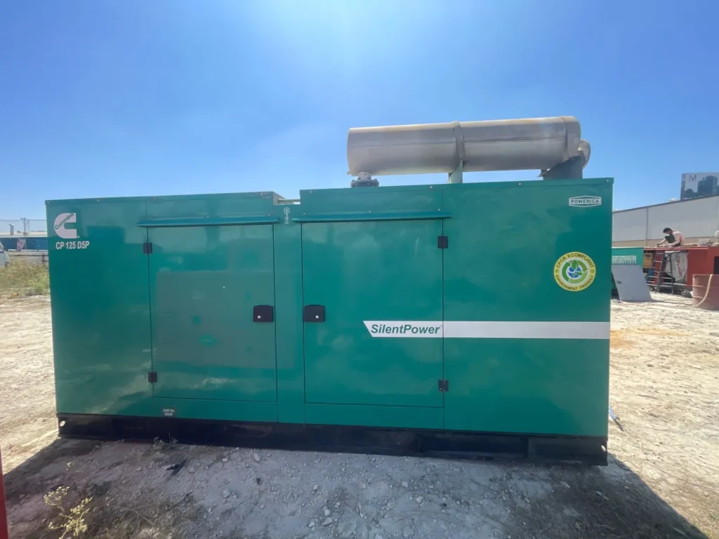 Cummins used genset