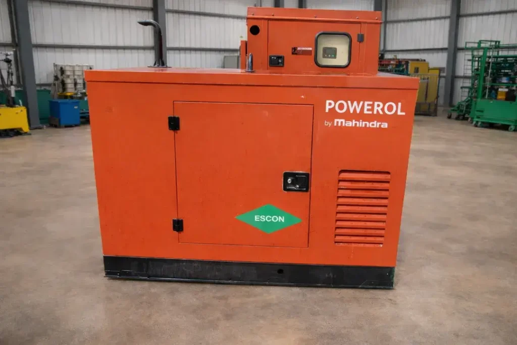 15 kVA Mahindra Used Diesel Generator – 3 Phase (2022 Model)
