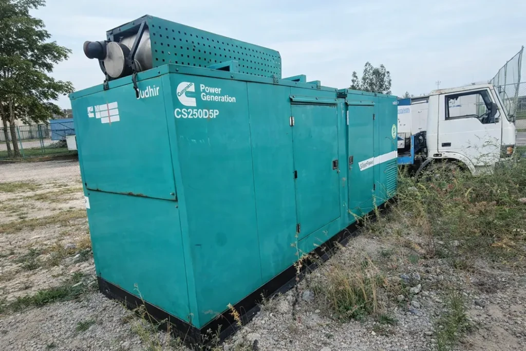 250 kVA Cummins Used Diesel Generator – 3 Phase (2015 Model)