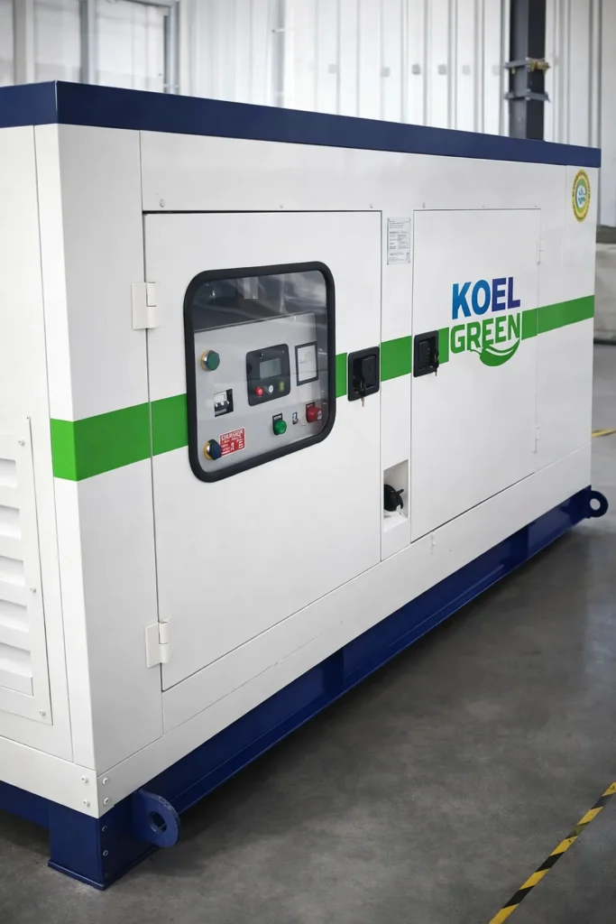 30 kVA Kirloskar Used Diesel Generator – 3 Phase (2013 Model)