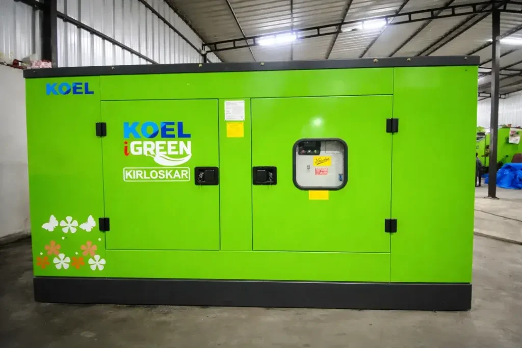Kirloskar 2013 Model 40 KVA Silent used Diesel Generator