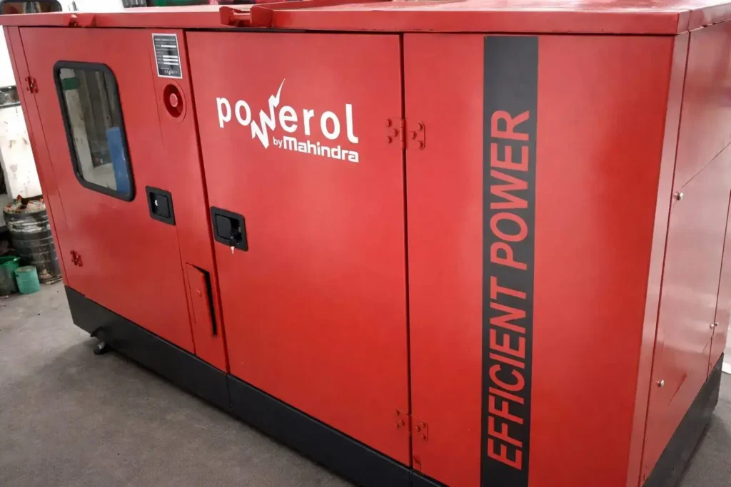 35 kva mahindra used genset