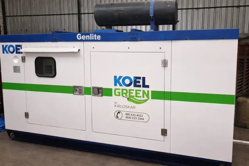 82.5 Kva kirloskar used genset