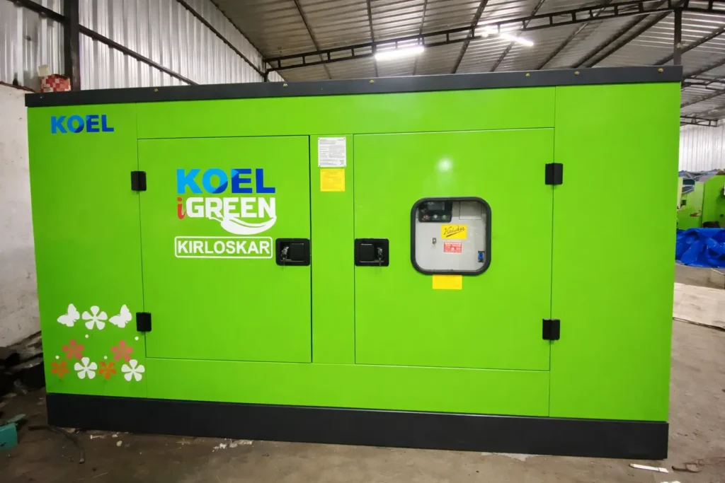 Kirloskar 2013 Model 40 KVA Silent used Diesel Generator