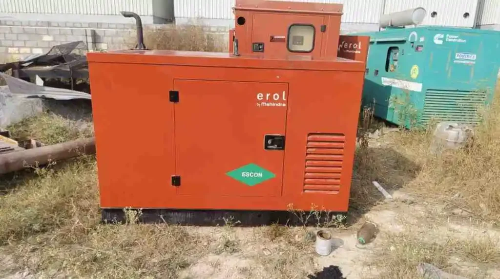 15 kVA Mahindra Used Diesel Generator – 3 Phase (2022 Model)